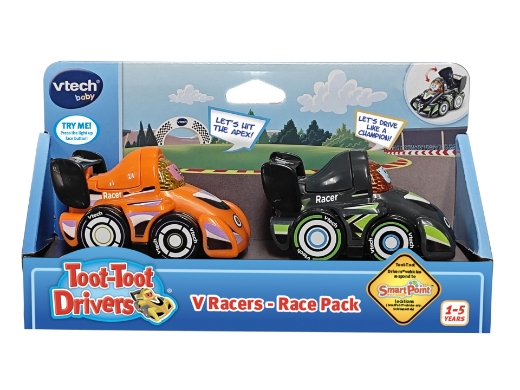 Picture of Vtech Toot-Toot Drivers V Racers vehicles 2-Pack assorted ( ONLY SOLD in Carton of 6 )