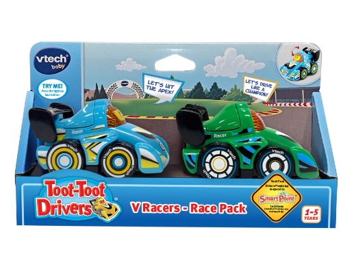 Picture of Vtech Toot-Toot Drivers V Racers vehicles 2-Pack assorted ( ONLY SOLD in Carton of 6 )