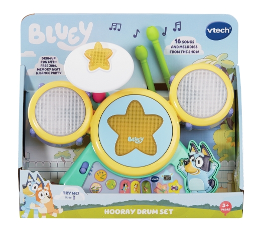 Picture of VTech Bluey Hooray Drum Set
