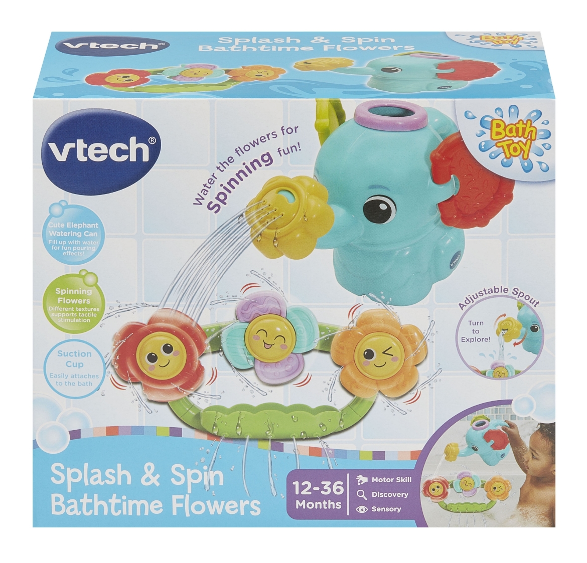 Picture of Vtech Splash & Spin Bathtime Flowers