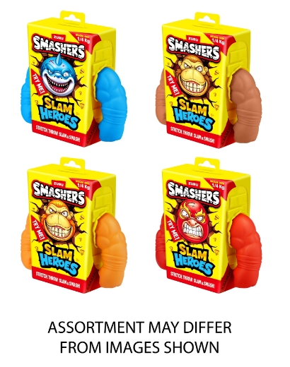 Picture of ZURU Smashers - Slam Heroes Mini assorted ( ONLY SOLD in Carton of 6 )