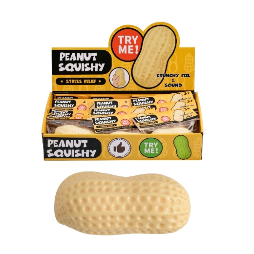 Picture of Squishy Crunchy Peanut  ( ONLY SOLD in Display of 12 )