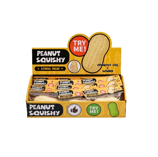Picture of Squishy Crunchy Peanut  ( ONLY SOLD in Display of 12 )