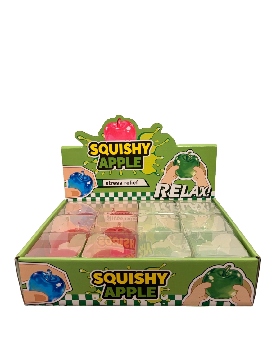 Picture of Squishy Coconut Oil Apple assorted ( ONLY SOLD in Display of 12 )