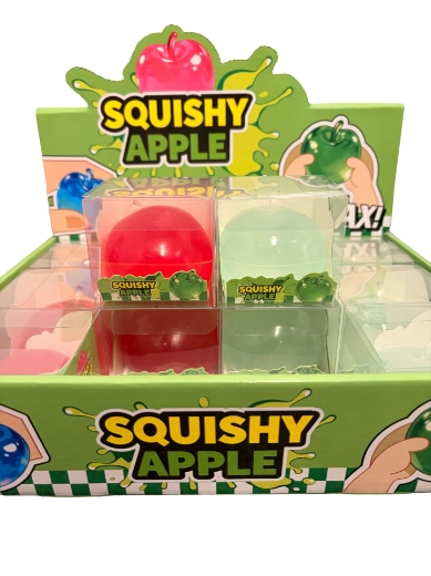 Picture of Squishy Coconut Oil Apple assorted ( ONLY SOLD in Display of 12 )