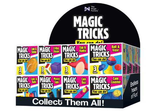 Picture of The Magic Factory - Magic Mini Tricks You Can Do assorted  ( ONLY SOLD in Display of 24 )