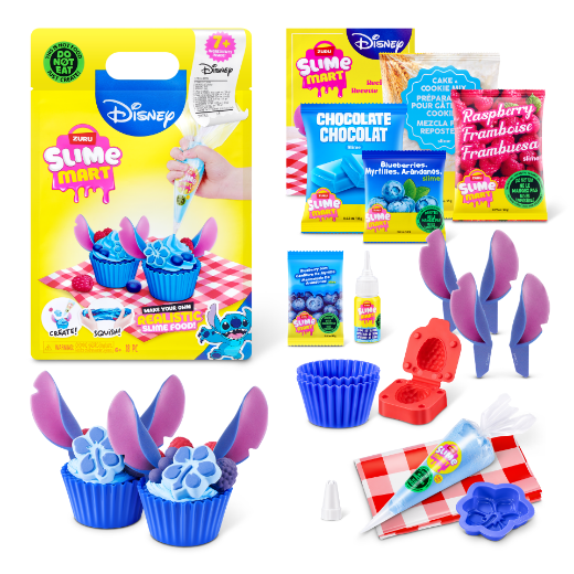 Picture of ZURU Slime Mart - Shopping Bag Disney Series 1 - Stitch Cupcake