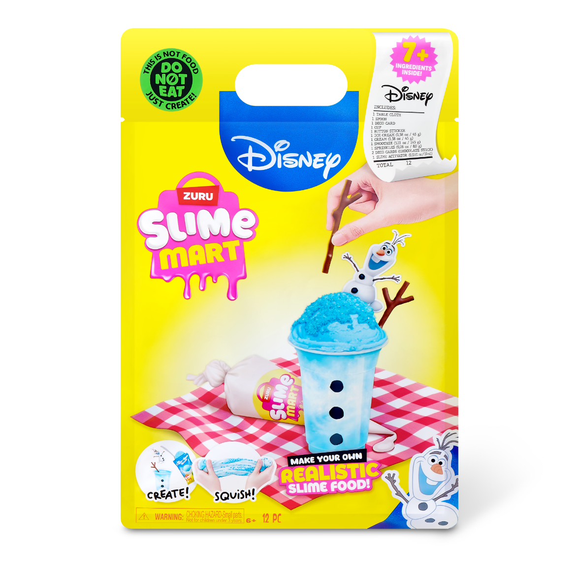 Picture of ZURU Slime Mart - Shopping Bag Disney Series 1 - Olaf Ice Cream & Biscuit