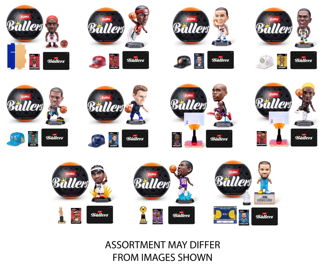 Picture of ZURU Ballers NBA Series 3 assorted ( ONLY SOLD in Display of 24 )