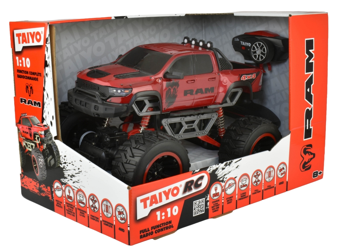 Picture of Taiyo Radio Control 1:10 Licensed Metal + 4WD RAM