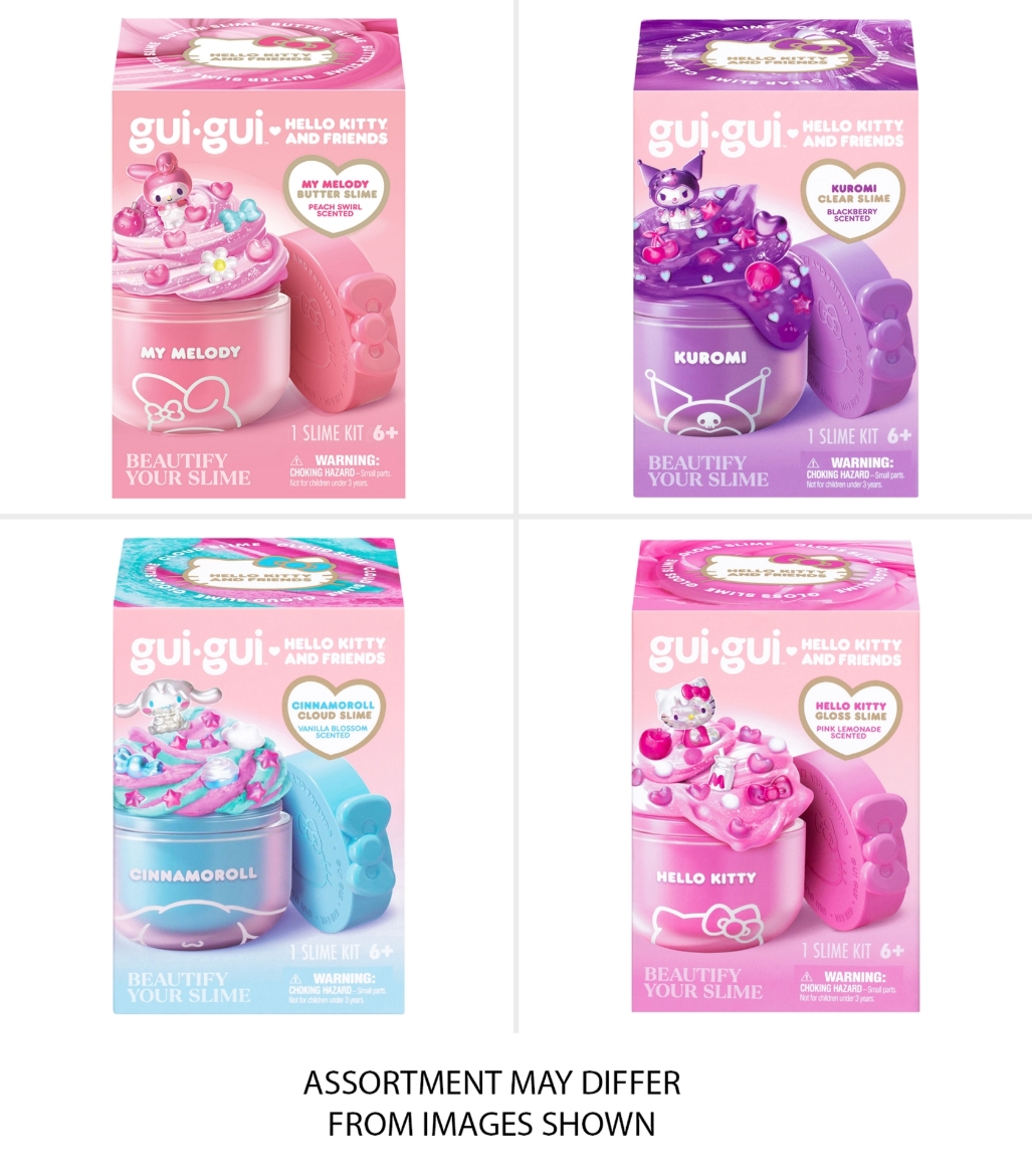 Picture of Gui Gui Hello Kitty & Friends Single Pack assorted ( ONLY SOLD in Display of 8 )